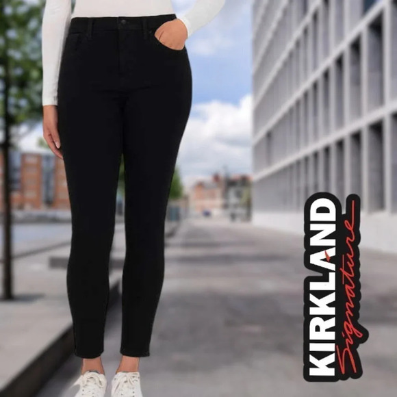 Kirkland Signature | High-Rise Skinny Jean | Black | NWT - Picture 1 of 4
